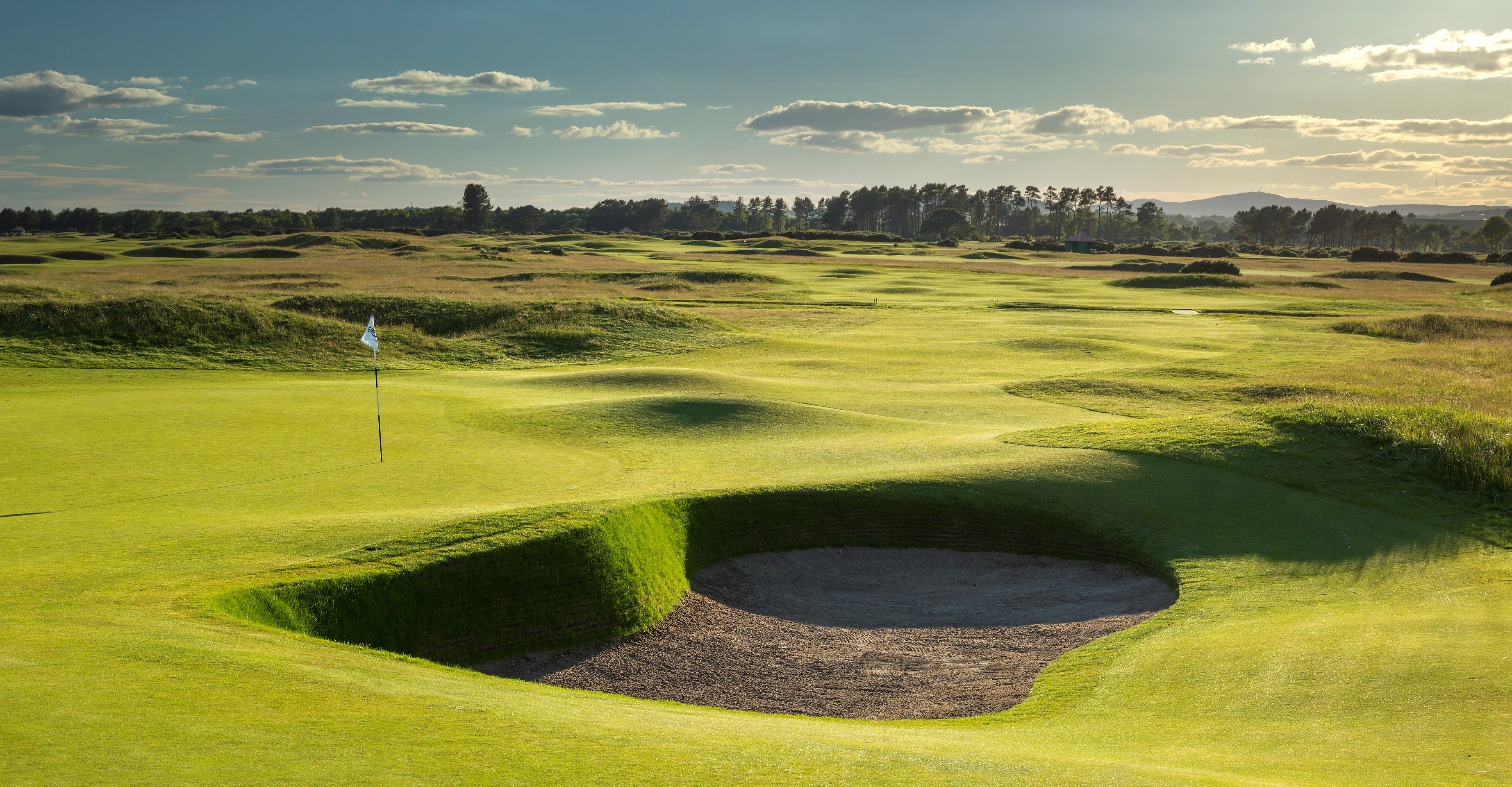 Carnoustie Golf Course in Scotland