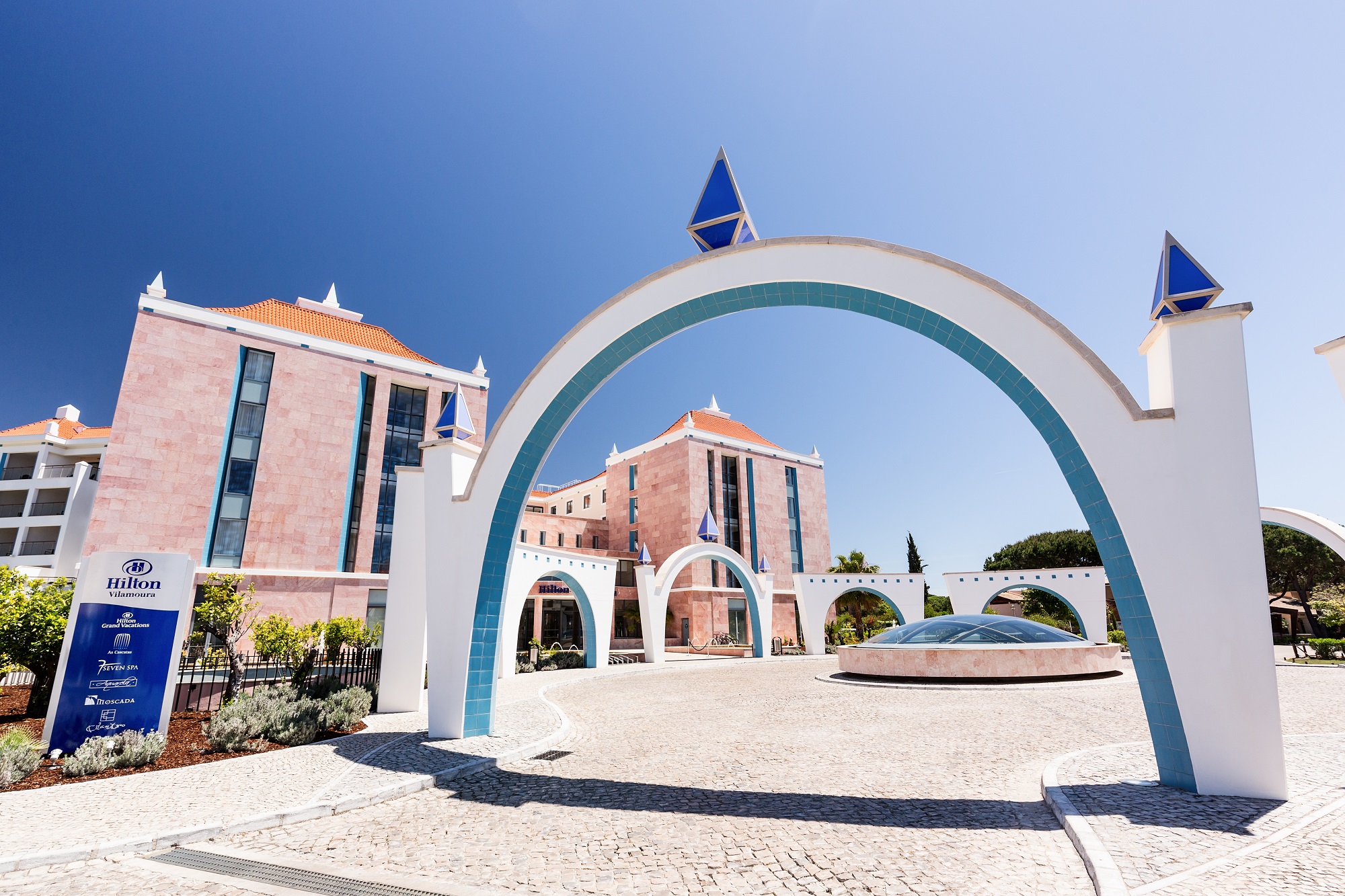The Hilton Vilamoura as Cascatas Golf Resort in the Algarve