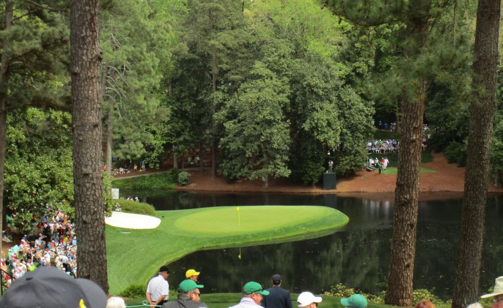 The par 3 Course at Augusta for the Masters